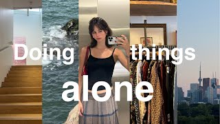 Spending time alone can be fun