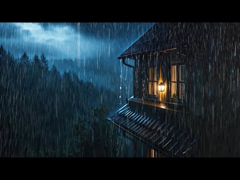 Night Thunderstorm & Heavy Rain – Relaxing Sounds for Deep Sleep, Study, Insomnia & ASMR