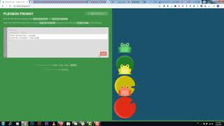 Flexbox learning with Flex Box Froggy training session, All level completed