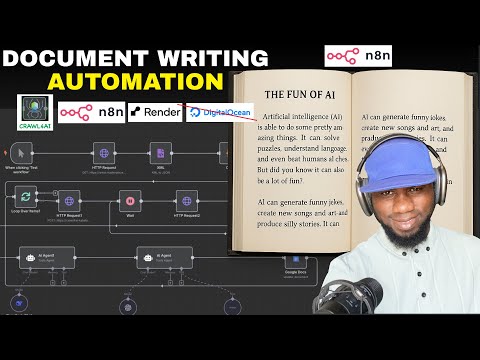 Scraping AI Agent in n8n: Automate Your Document Writing (No-Code)