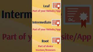 What is Certificate chain of trust ?