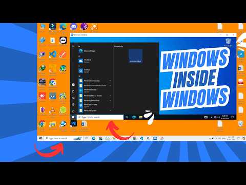 Windows inside Windows in just 2 minutes