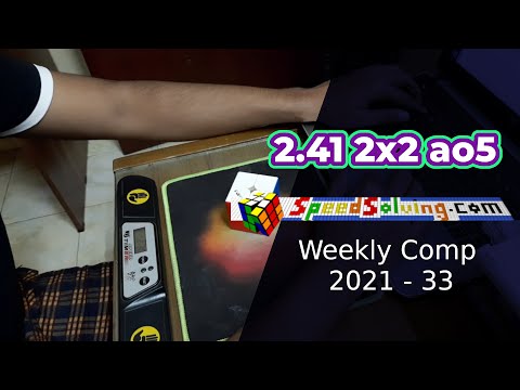 2.41 2x2 ao5 | Speedsolving Weekly Comp 2021-33