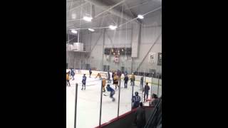 end of game aftermath- bench clearing brawl