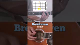 breakeven - the script #guitartutorial #bertsguitartutorials