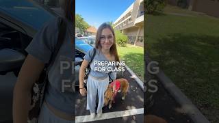 Preparing for School w/ A Service Dog #dailyvlog #servicedog #servicedogteam