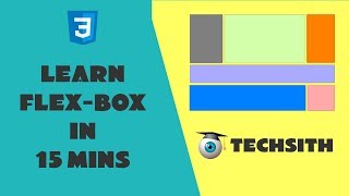 Learn Flex-box layout in 15 minutes |  CSS Flex Basics tutorial