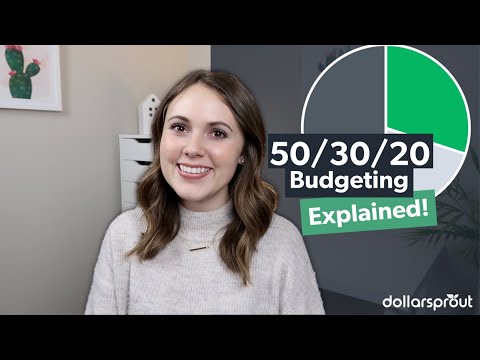How to Make a Budget | 50/30/20 Rule of Budgeting Explained