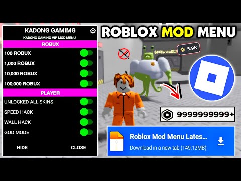 Roblox Mod Menu v2.698.941 | Unlimited Robux and Antiban in 2025