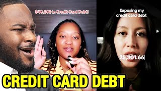 Credit Card Debt Is Out of Control... | Credit Debt Crisis