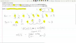 Finding Leaders in an Array: A Coding Tutorial || TechTroopers