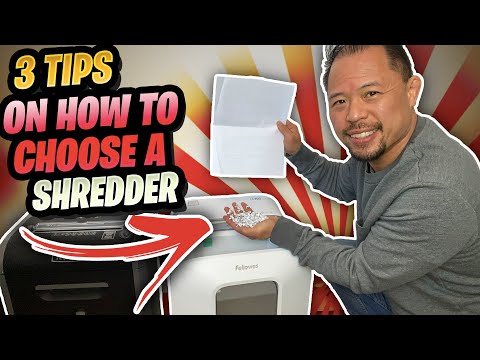 How to Choose the Perfect Shredder: 3 Easy Steps & Fellowes LX200 Review