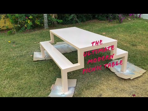 Metal DIY Picnic Table