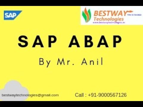 SAP ABAP Online Training Videos | SAP ABAP Internal Table Operations