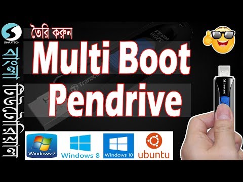 Multi-Boot USB Flash/Pen Drive Easily | Windows+Ubuntu Unlimited