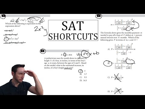 SAT Math Tips and Tricks: How to Find Shortcuts