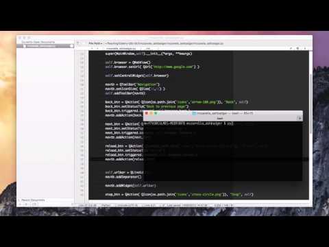 Creating GUIs with PyQt - Lecture 12: Mozzarella Ashbadger - Navigation