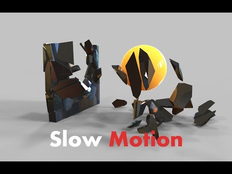 Satisfying wall breaking animation