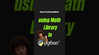 Calculate Square Roots Easily in Python with math.sqrt()! #codingforbeginners #pythonlibraries