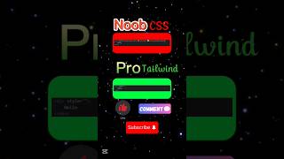 Noob vs Pro – Inline CSS vs Tailwind in Laravel 💪 #shorts
