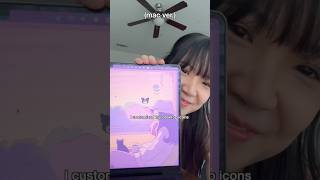 How I customized cute desktop icons #macbook #macos #appicons #kuromi
