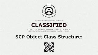 Intro to SCP: Object Class Structure