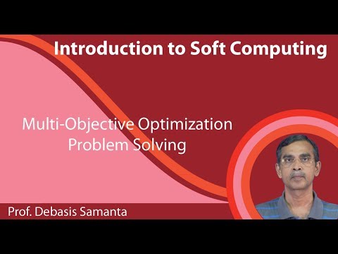 Lecture 24 : Multi-objective optimization problem solving