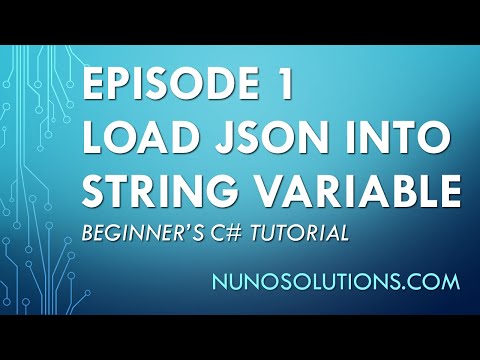 C# - JSON File to String
