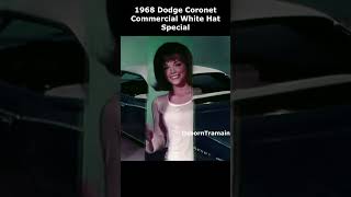 1968 Dodge Coronet Commercial White Hat special #dodge #coronet #whitehat #commercial #publicidad