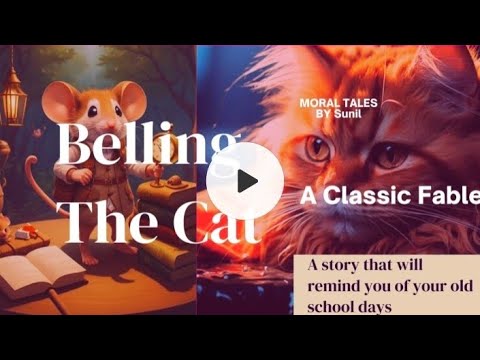 Belling the Cat | The Mouse and Cat fable tales by Aesop | A short story with a moral.