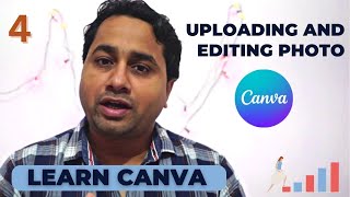 Uploading and using photos In Canva ! Learn Canva For Beginners! Canva Beginner Tutorial ! #canva