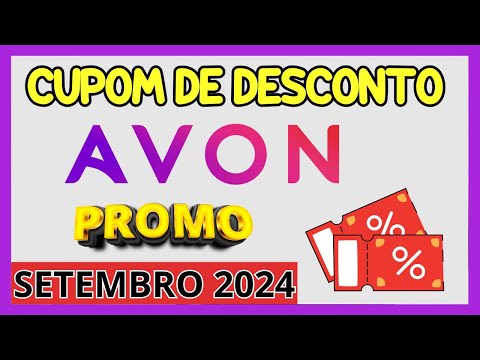 [NOVO] Cupom AVON Setembro 2024 | Cupom de Desconto AVON 2024! CUPOM AVON VÁLIDO HOJE