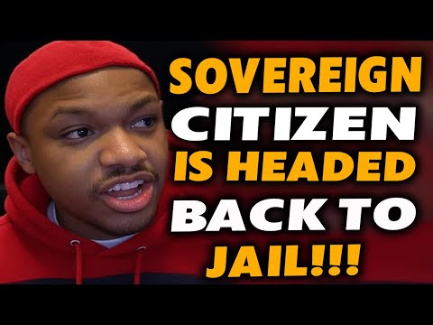 Judge DESTROYS Sovereign Citizen And Orders Him BACK To Jail—Pro Se FAIL!