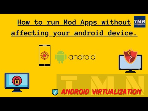 How to use #modapps and self hosted apps without affecting #android phone.! #androidvirtulization.