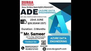 🚀 Kickstart Your Career in Azure Data Engineering!