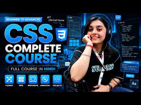 CSS Full Course Part-6 | Add Icons in Web Pages using Font Awesome | Bhawna Code Mastery