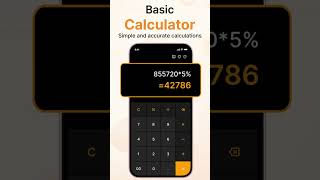 Basic Calculator for Everyday Use #short