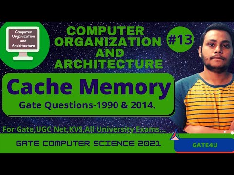 Gate Questions 1990 & 2014 on Cache Memory | Computer Organization and Architecture | Gate4U