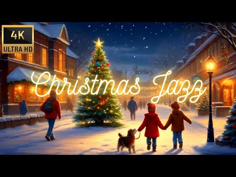 Jingle, Jazz and Joy: A Instrumental Christmas Jazz Playlist | Winter World in 4K 🎷🎄