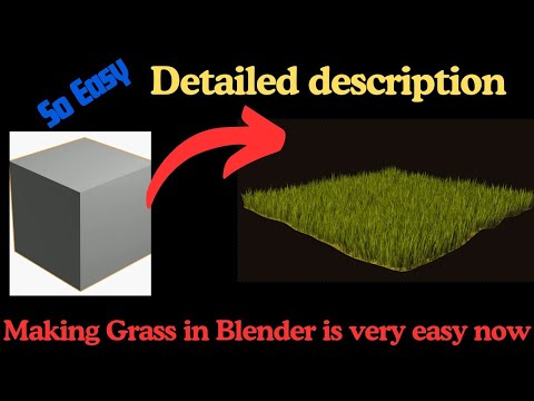 Blender 3D Grass Tutorial: Quick and Easy Techniques