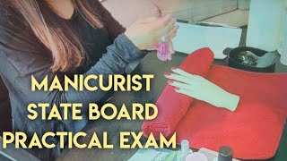 Manicurist State Board Practical Exam | Detailed and step by step | Tips to Pass Your Exam