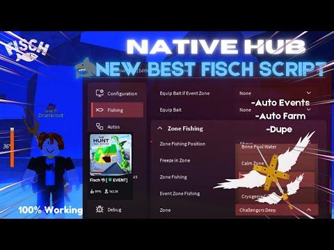Insane Roblox Fisch Script – PC/Mobile | Native Hub - OP Auto Farm & Fast XP