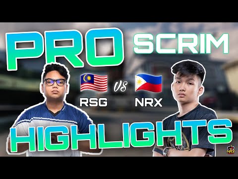 RSG 🇲🇾  vs NRX 🇵🇭  | Pro Scrim Highlights | Call of Duty Mobile Garena Server Champions