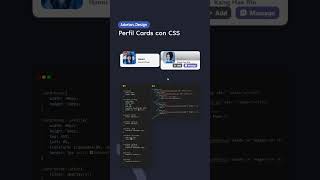 Perfil Cards con CSS #coding #cssdesign #html #desarrolloweb #webdevelopers #fyp @newjeans_official