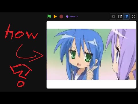 how to play videos on scratch (no costumes)