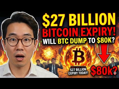 $27 BILLION Bitcoin Expiry Today: Will BTC Dump to $80K