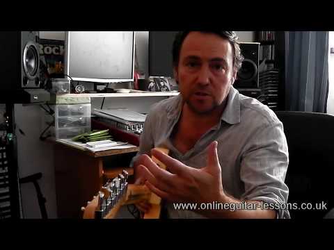 Getting finger strength for barre chords - #guitartip of the day No11