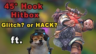 45° Franco hook hitbox? Hack or Glitch? ft. Akosidogie - Mobile Legends