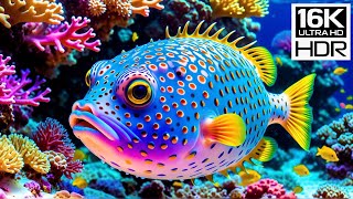 ✨ 16K HDR Ultra HD | Ocean Colors Symphony – Dreamlike Coral World & Tranquil Serenity 🌈