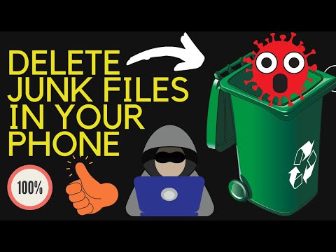 HOW TO DELETE JUNK FILES IN ANDROID PHONE ? / DELETE UNWANTED TEMP OR LARGE FILE IN YOUR PHONE .🤩🤩👍🤜